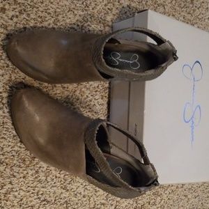 Jessica Simpson boot heels